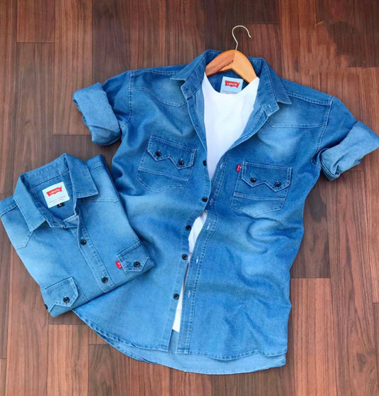 Denim shirt