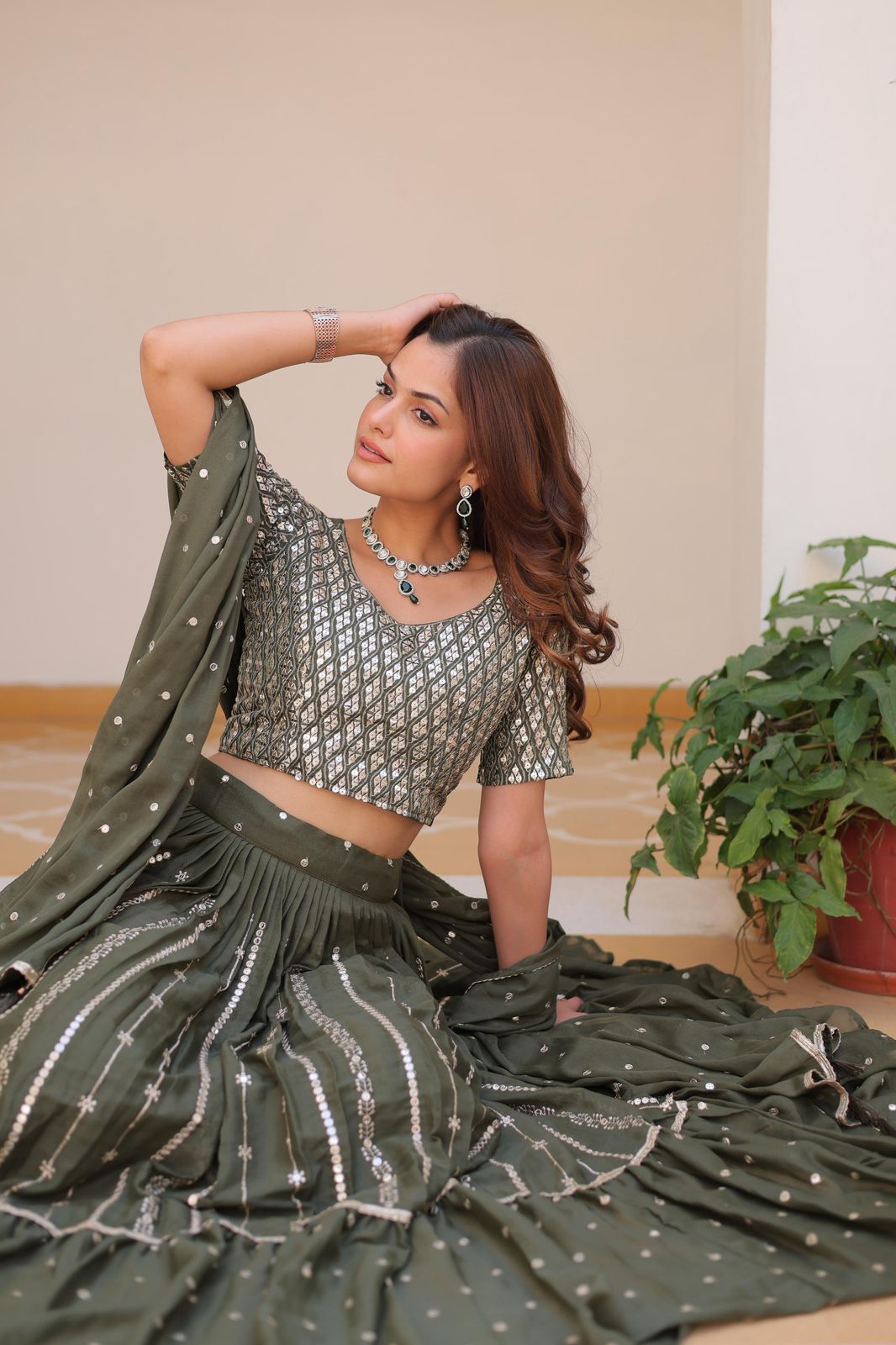 Lehnga choli moorni