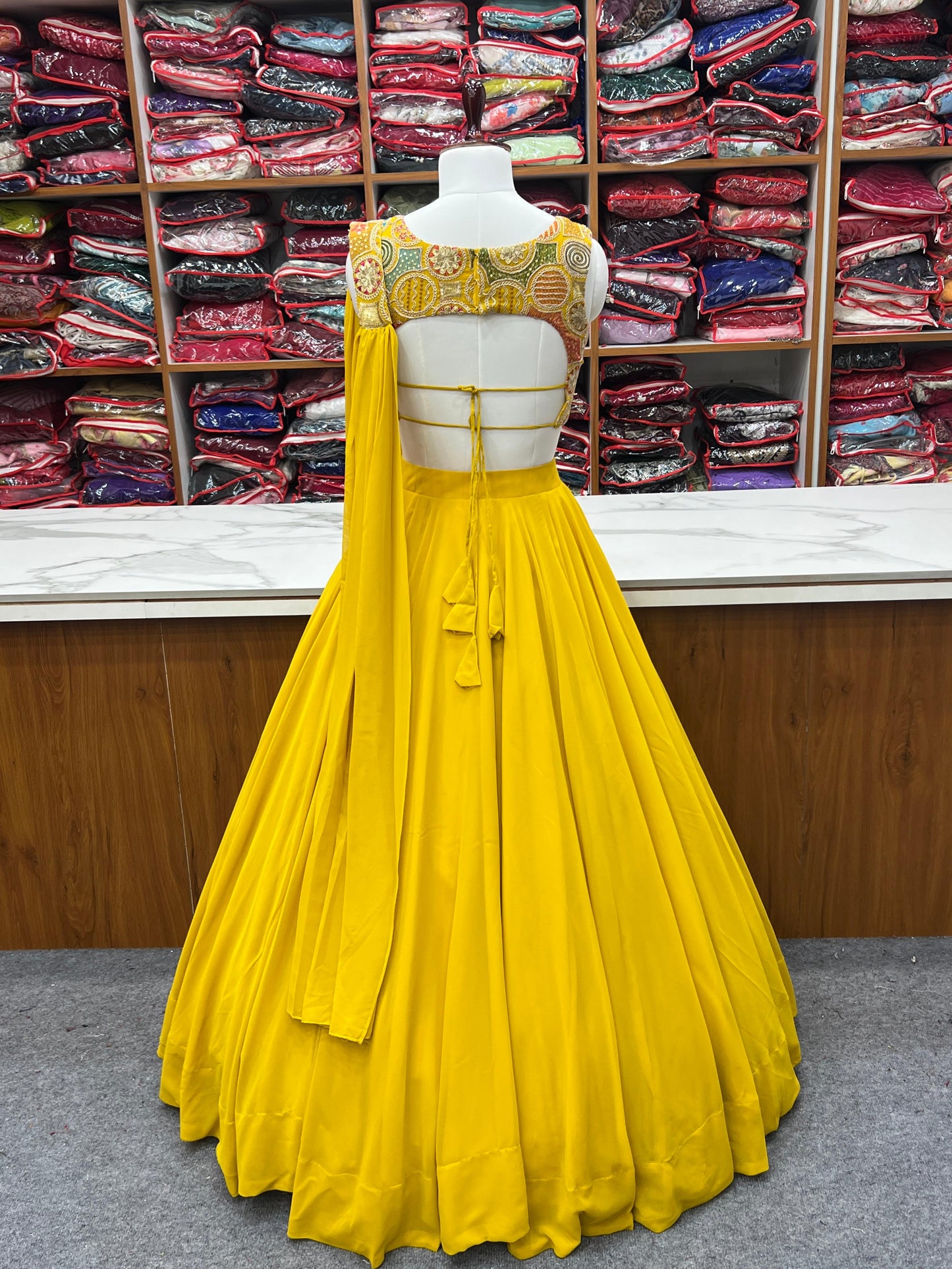 Blooming lehnga choli