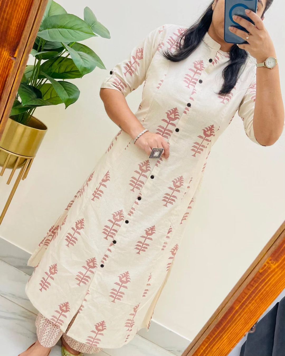 Leaf Kurti