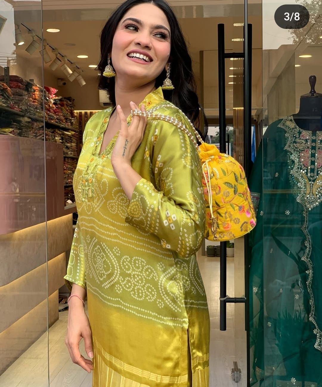 Kurti silks