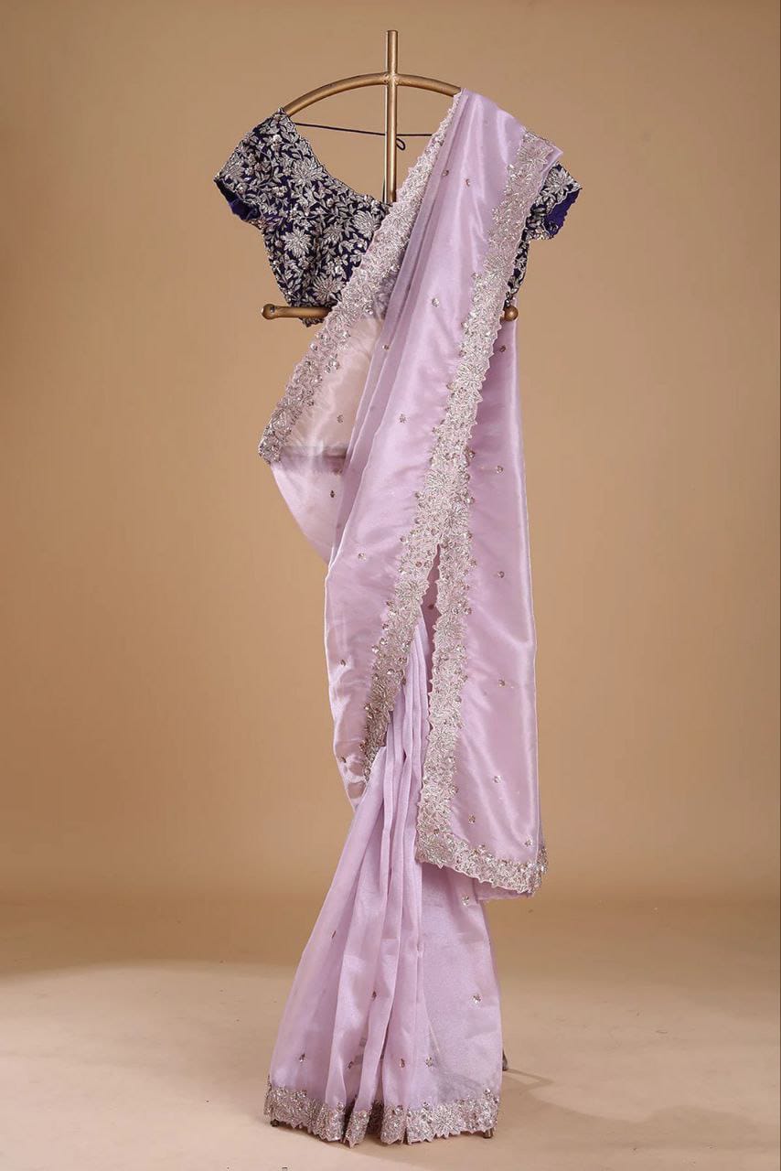 HEAVY ORGANZA SAREE