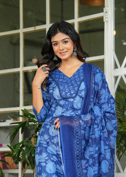 Kurti with dupatta