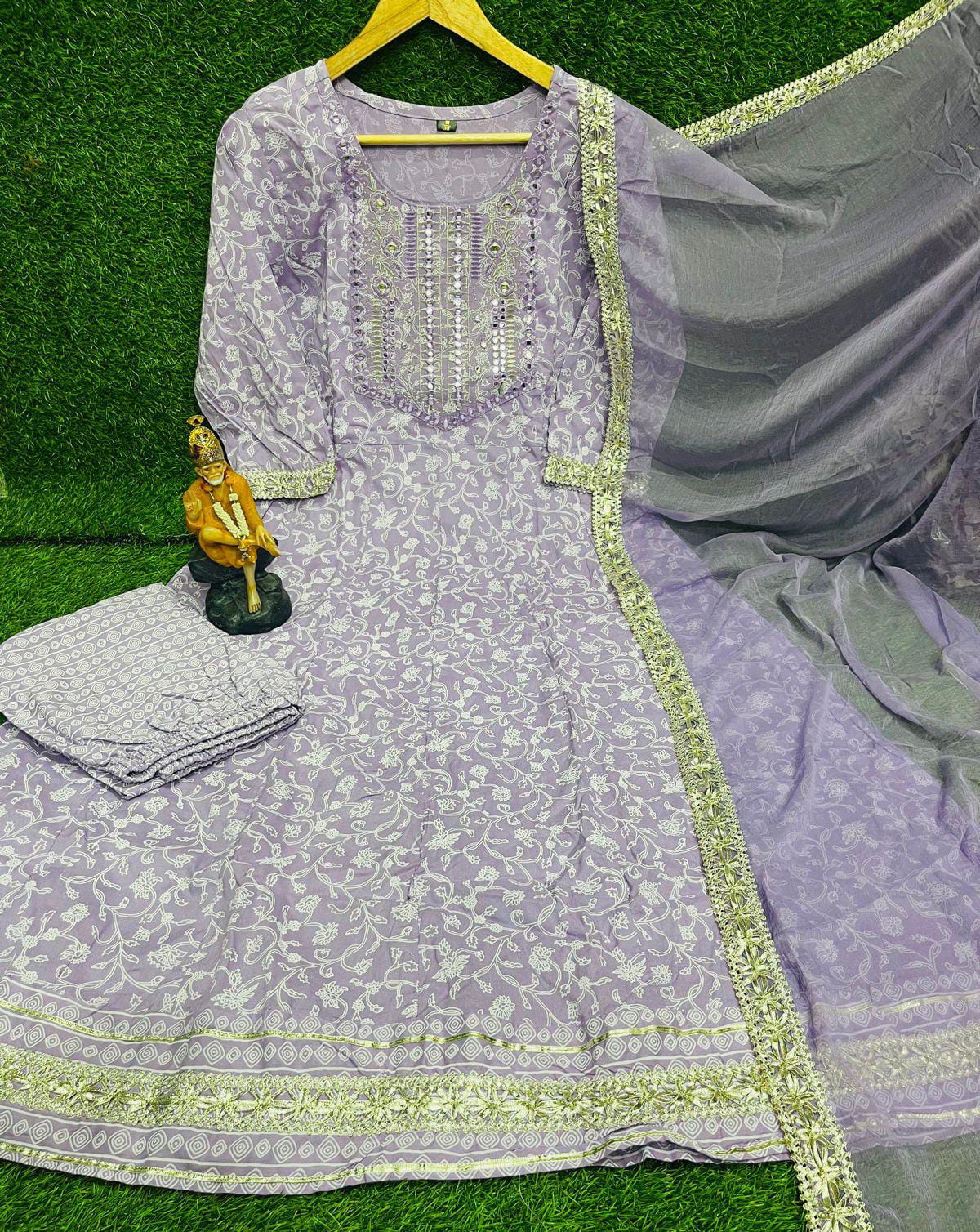 Chiffon kurti