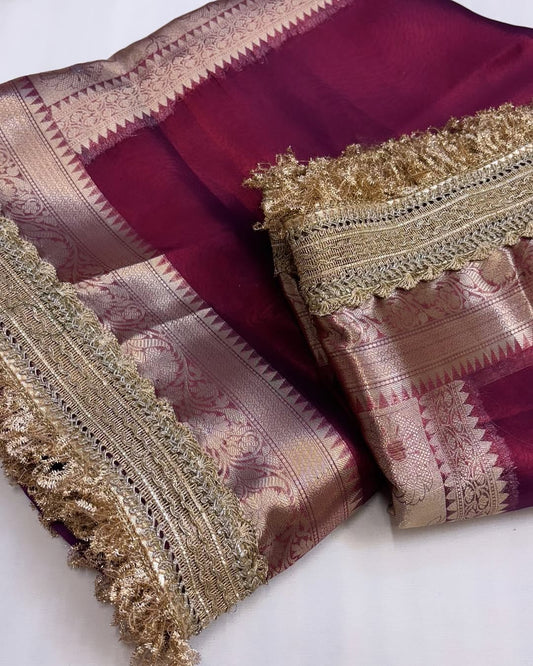 Maharani silk banarasi saree