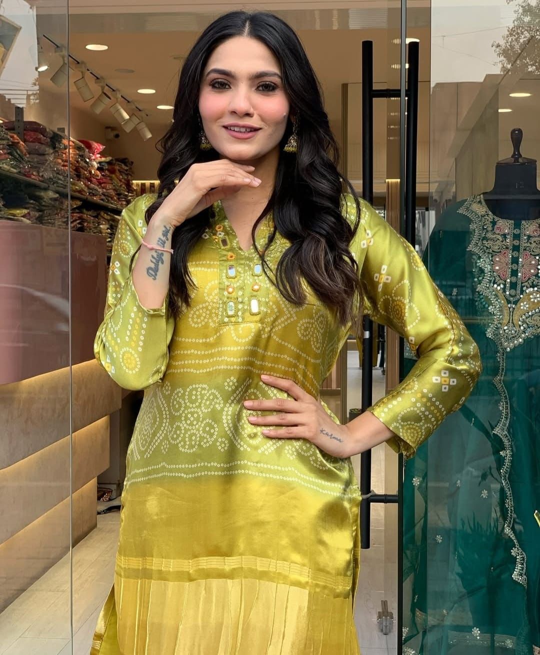 Kurti silks