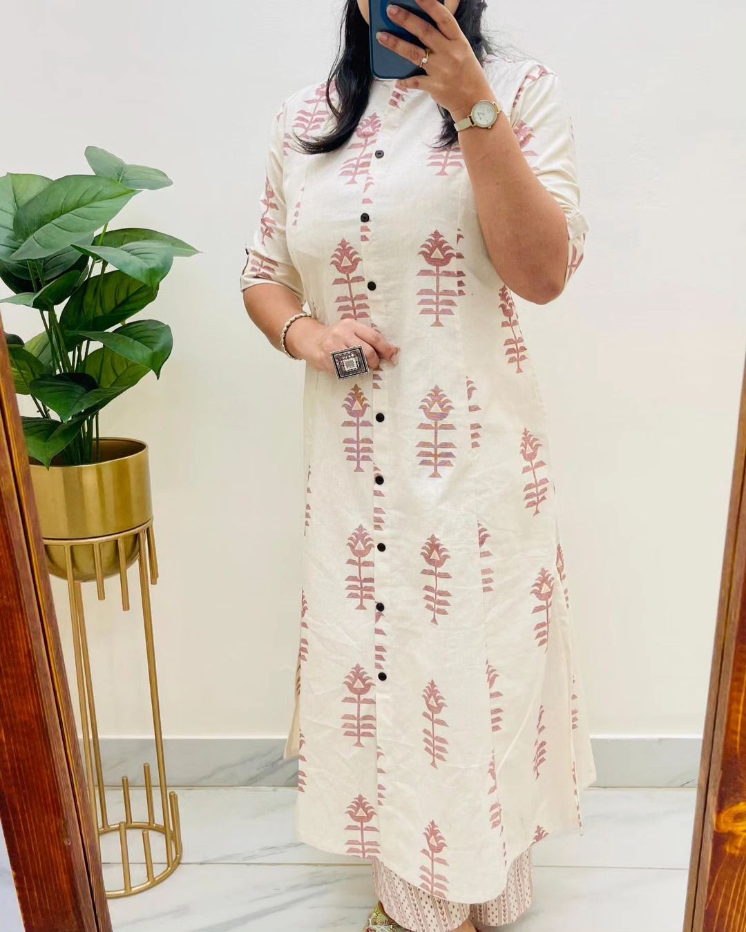 Leaf Kurti