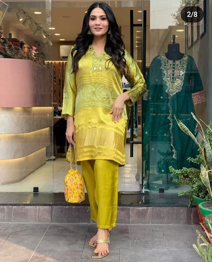 Kurti silks