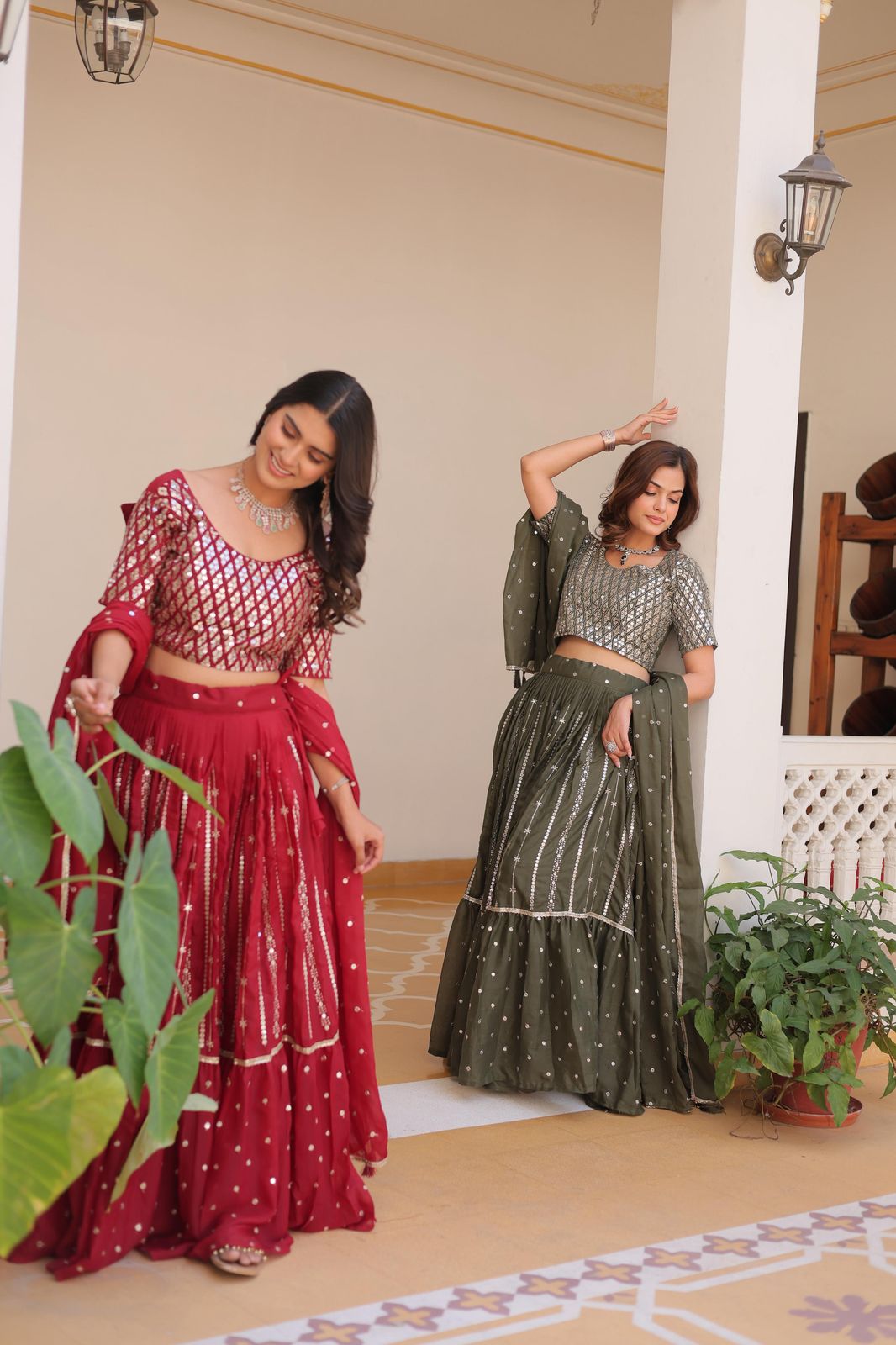 Lehnga choli moorni