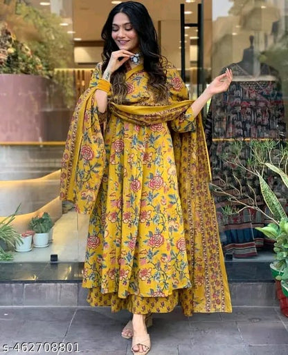 Printed Anarkali