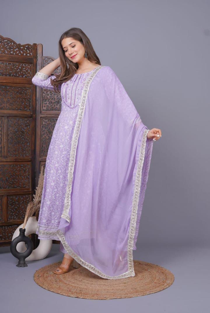 Chiffon kurti