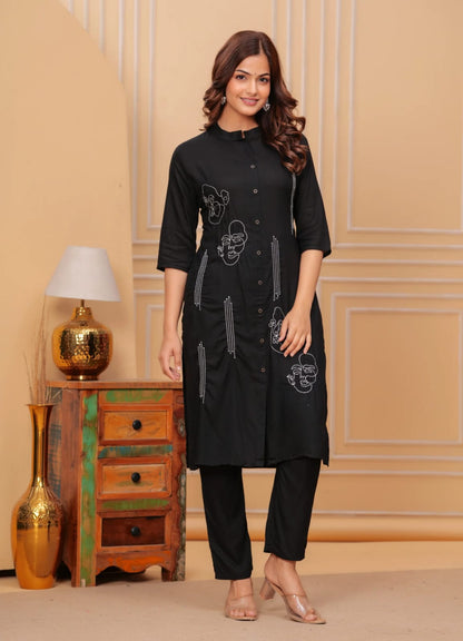 Co-ord set kurti design