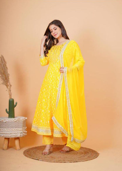 Chiffon kurti