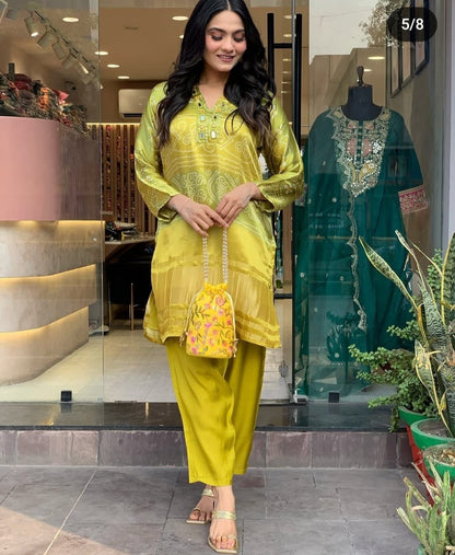 Kurti silks