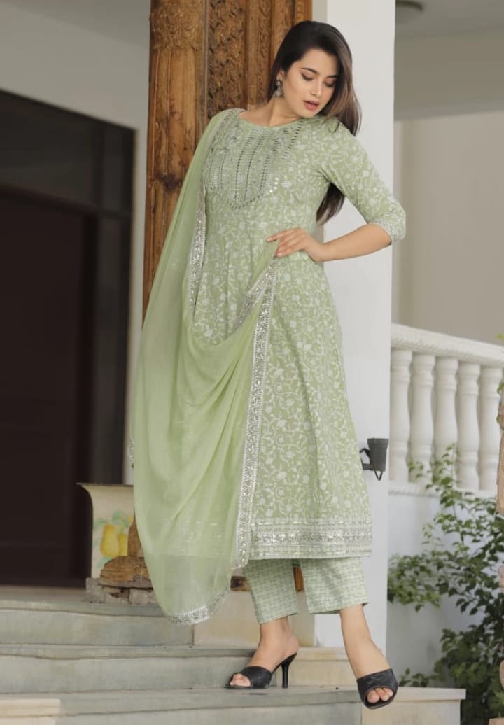 Chiffon kurti