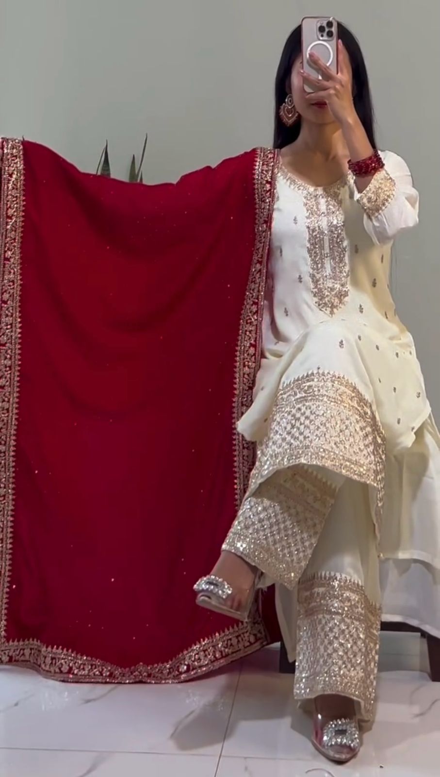 CHINNON SILK LEHNGA