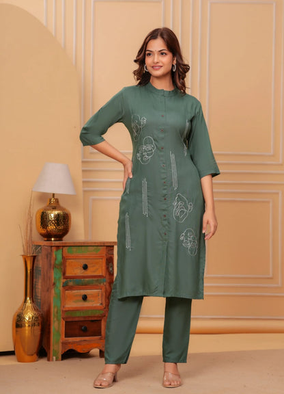 Co-ord set kurti design