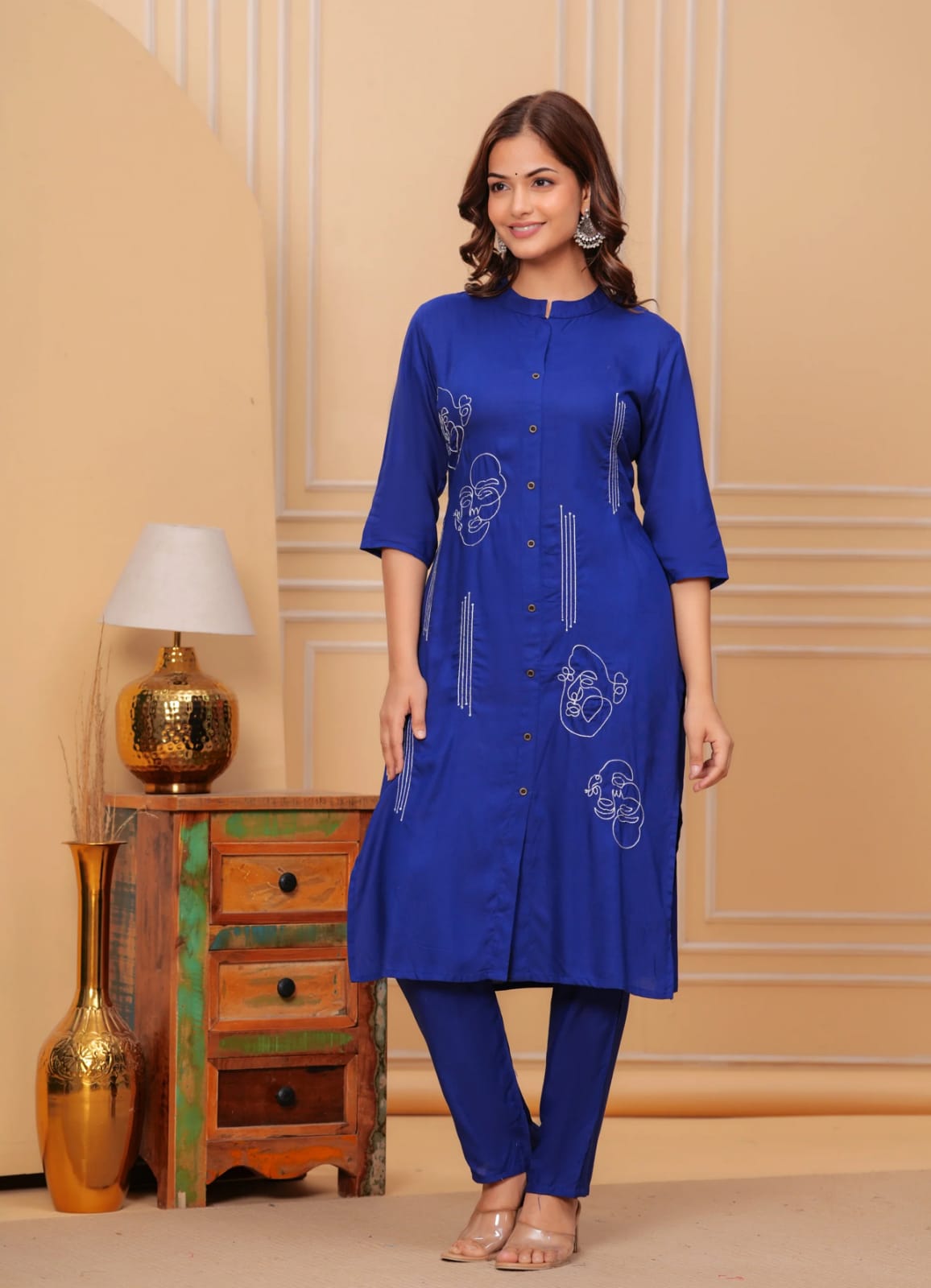 Co-ord set kurti design