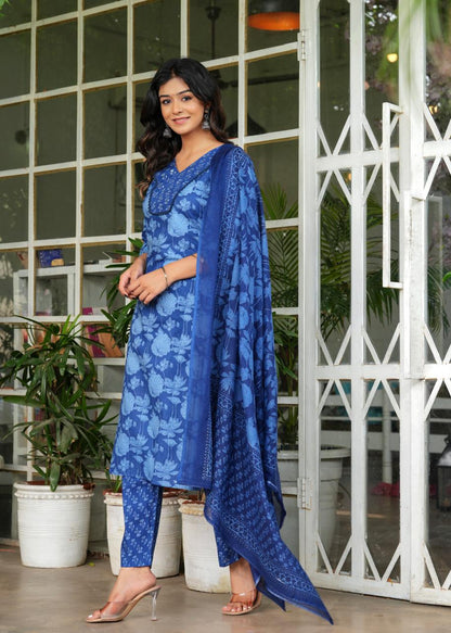 Kurti with dupatta