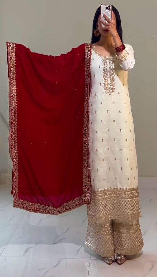 CHINNON SILK LEHNGA